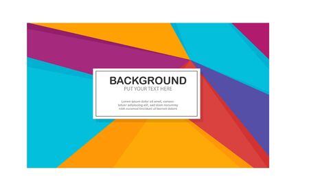 Illustration vector graphic Colorful abstract backgroundのイラスト素材