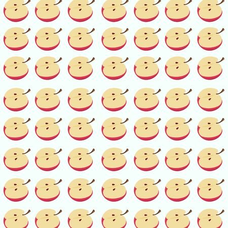 Illustration vector graphic Apple Background Pattern Vector Illustrationのイラスト素材