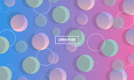 Vector Graphic background of abstract dots. Perfect for Wallpaper, Banner, Background, Card, Book Illustration, landing page, gift, cover, flyer, report, bussiness, social media ect.のイラスト素材