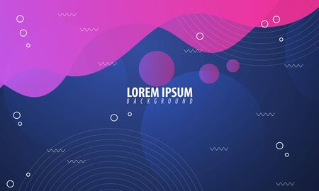Vector graphic gradient background modern with liquid colorful style gradient color Perfect for Wallpaper, Textile, Web, cover, Backgrounds, greeting cards etc.のイラスト素材