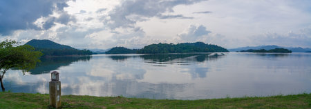 Landscape river view