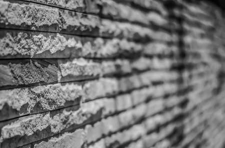 Brick wall texture in the park, Thailand.の写真素材