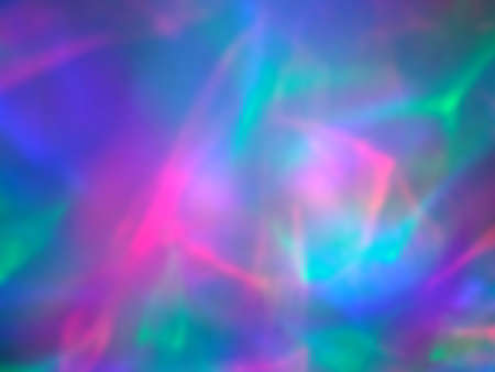 holographic bokeh effect, bright abstract texture backgroundの写真素材