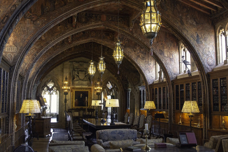 One of the room in the Hearst Castle in Californiaのeditorial素材