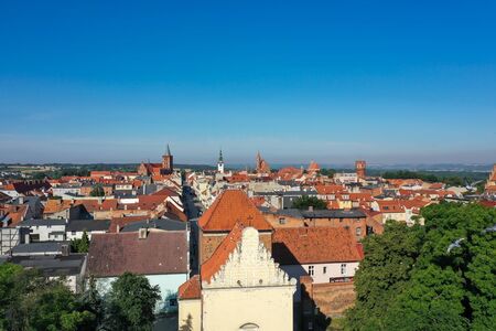 Old town in Polandの写真素材