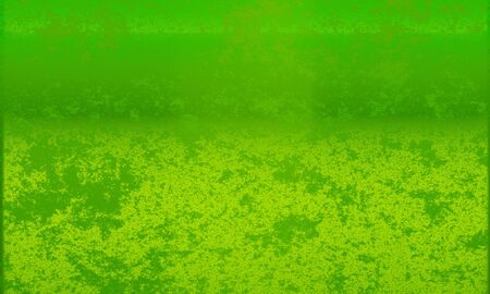 Bright green, metallic, gradient 3D illustration of rusted, cracked, old, damaged texture with grunge effect. Illustration is blank with copy space. Great for walls, floors, surfaces and backdrops.の写真素材