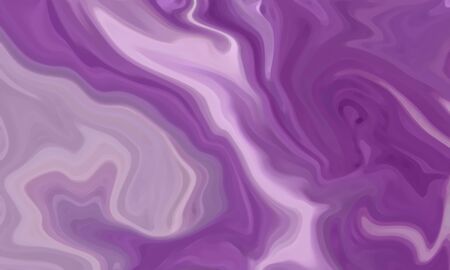 Abstract purple and white background with fluid,   effect with swirls. Illustration has copy space with room for text. Great for backdrops, banners, posters, packaging and textiles.の写真素材