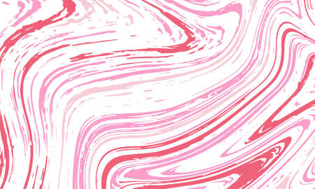Shades of pink and white background with swirling marble effect pattern using liquify. Vector has copy space with room for text and images. Great for backdrops, banners and textile.のイラスト素材
