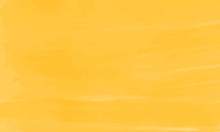 Illustration of bright yellow paintbrush stroke background with blank copy space with room for images or text. Great template for backdrops, banners, posters, advertising and promotions.の写真素材
