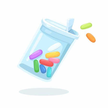 Pocket Candy Product Cartoon Illustration Vectorのイラスト素材
