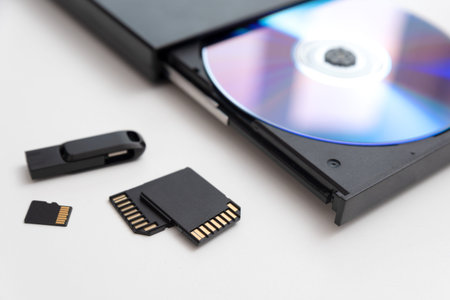 Multiple storage devices, data security, digital data storage