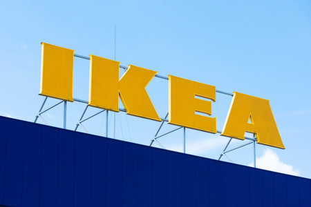 Wroclaw, Poland - MAY 29, 2022: IKEA is the world's largest furniture retailer