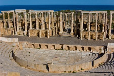 Columns ruinsの写真素材