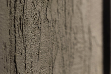 Close up of gray concrete wall texture. Abstract background and texture for design.の写真素材