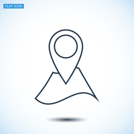 Navigator guide icon, vector best flat icon, EPSのイラスト素材