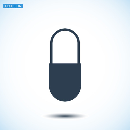 capsul icon, vector best flat icon  EPSのイラスト素材