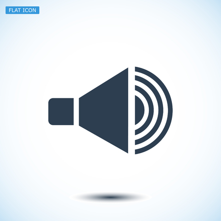 speaker icon, vector best flat icon, EPSのイラスト素材