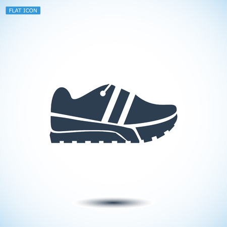 Running shoe icon, vector best flat icon, EPSのイラスト素材