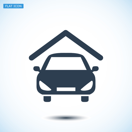 car icon, vector best flat icon, EPSのイラスト素材