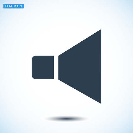 speaker icon, vector best flat icon, EPSのイラスト素材