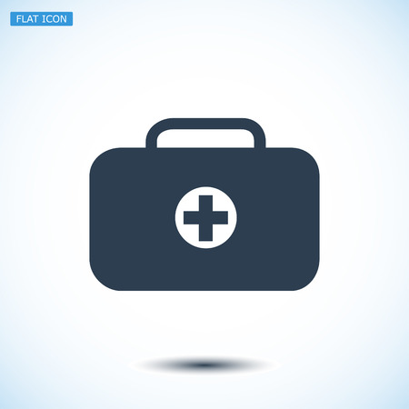 medical bag icon, vector best flat icon, EPSのイラスト素材