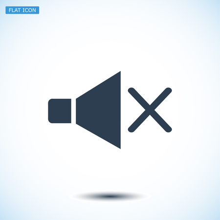 speaker icon, vector best flat icon, EPSのイラスト素材