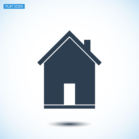 flat icon of home, vector best flat icon, EPSのイラスト素材