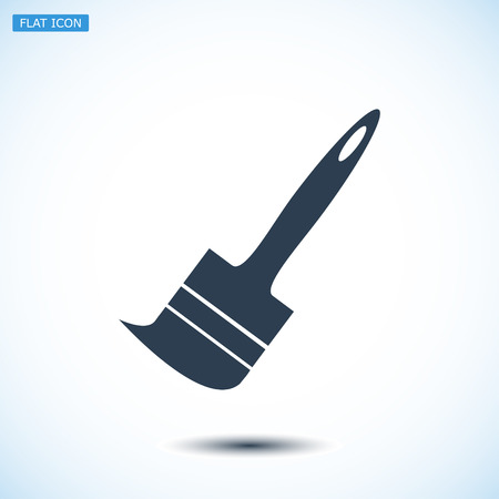Paint brush icon, vector best flat icon, EPSのイラスト素材