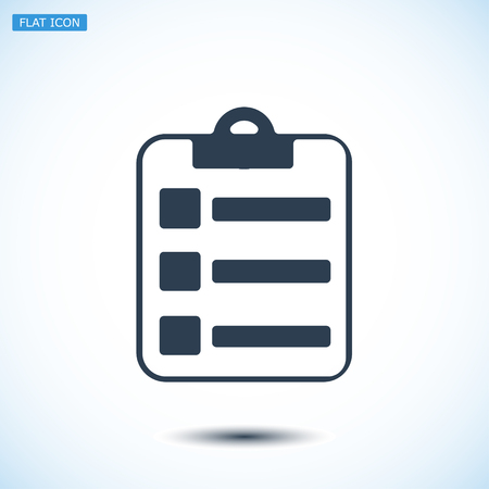 report icon, vector best flat icon, EPSのイラスト素材