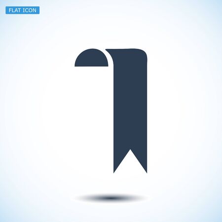 ribbon icon, vector best flat icon, EPSのイラスト素材