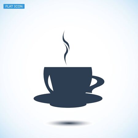 coffee icon, vector best flat icon, EPSのイラスト素材