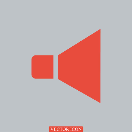 speaker icon, vector best flat iconのイラスト素材