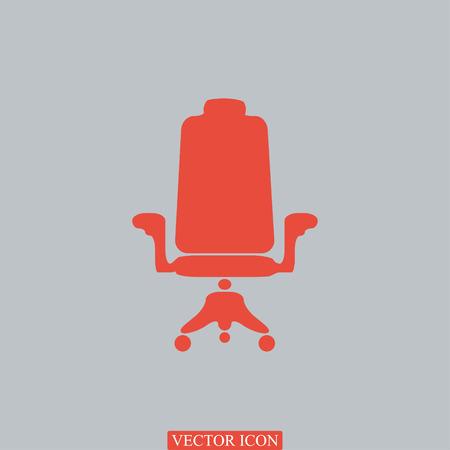 chair icon, vector best flat iconのイラスト素材