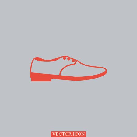 shoe icon vector, vector best flat iconのイラスト素材