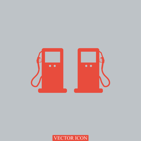 gas icon, vector best flat iconのイラスト素材
