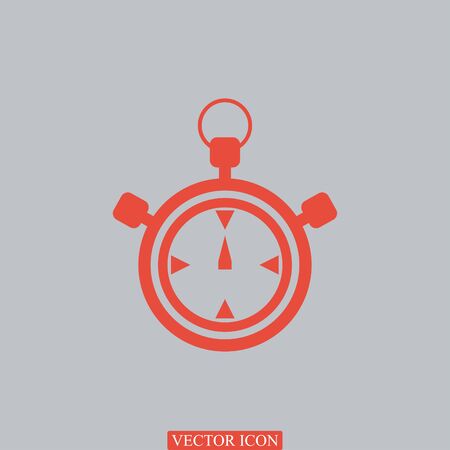 Stopwatch Icon, vector best flat iconのイラスト素材