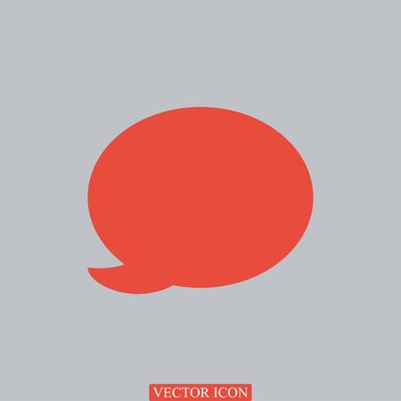 Speech bubble icon, vector best flat iconのイラスト素材