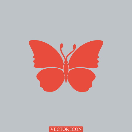 butterfly icon, vector best flat iconのイラスト素材