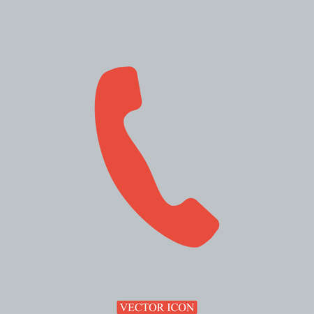 call icon, vector best flat iconのイラスト素材