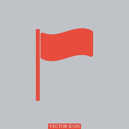 flag icon, vector best flat iconのイラスト素材