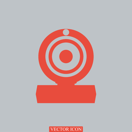camera icon, vector best flat iconのイラスト素材