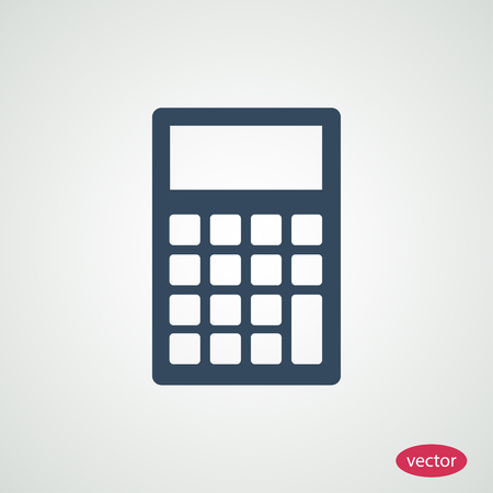 calculator iconのイラスト素材