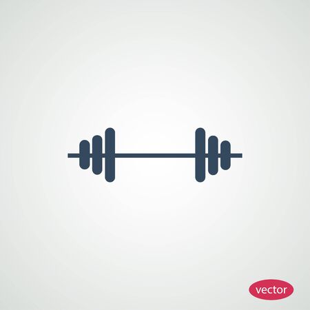 dumbbells iconのイラスト素材