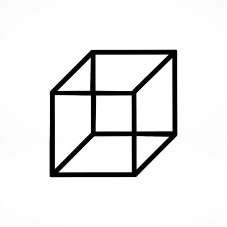 cube iconのイラスト素材