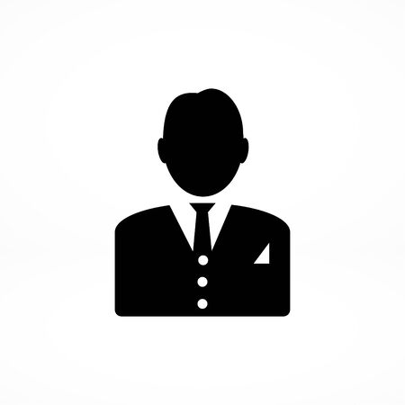 man in business iconのイラスト素材