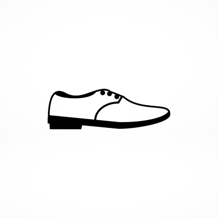 shoe icon vectorのイラスト素材
