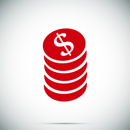 money icon, vector best flat iconのイラスト素材