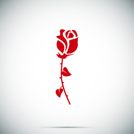 rose icon, vector best flat iconのイラスト素材