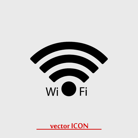 WiFi icon, vector best flat iconのイラスト素材
