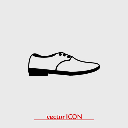 shoe icon vector, vector best flat iconのイラスト素材